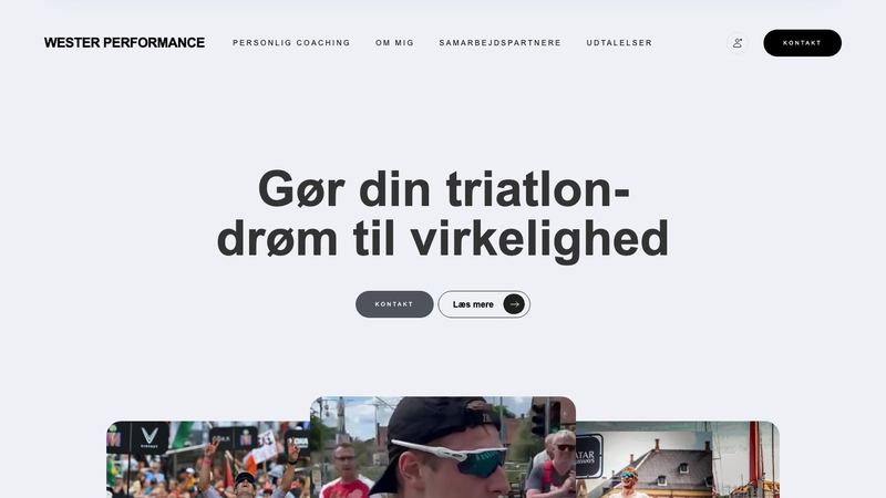 Forsiden på Wester Performance
