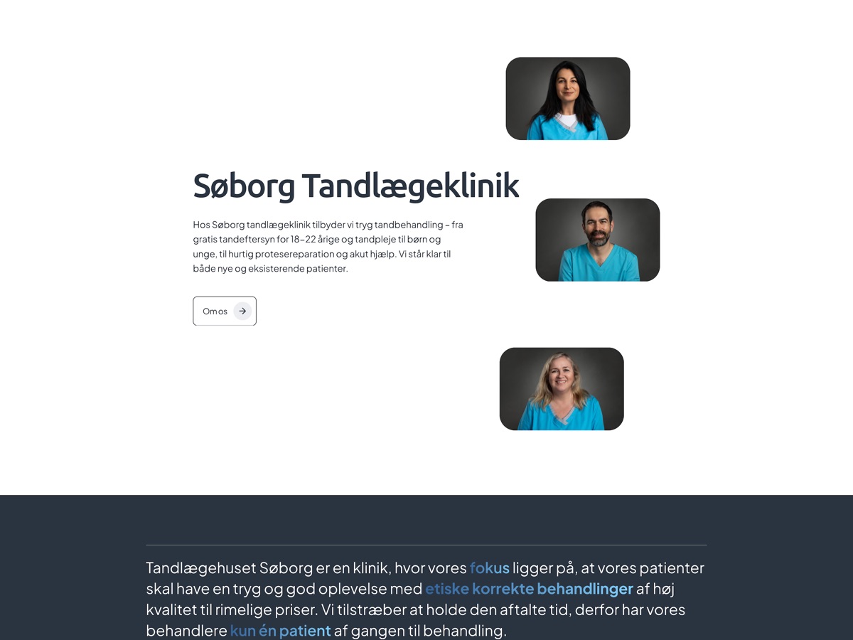 Søborg Tandlægeklinik – præsentation af klinikken