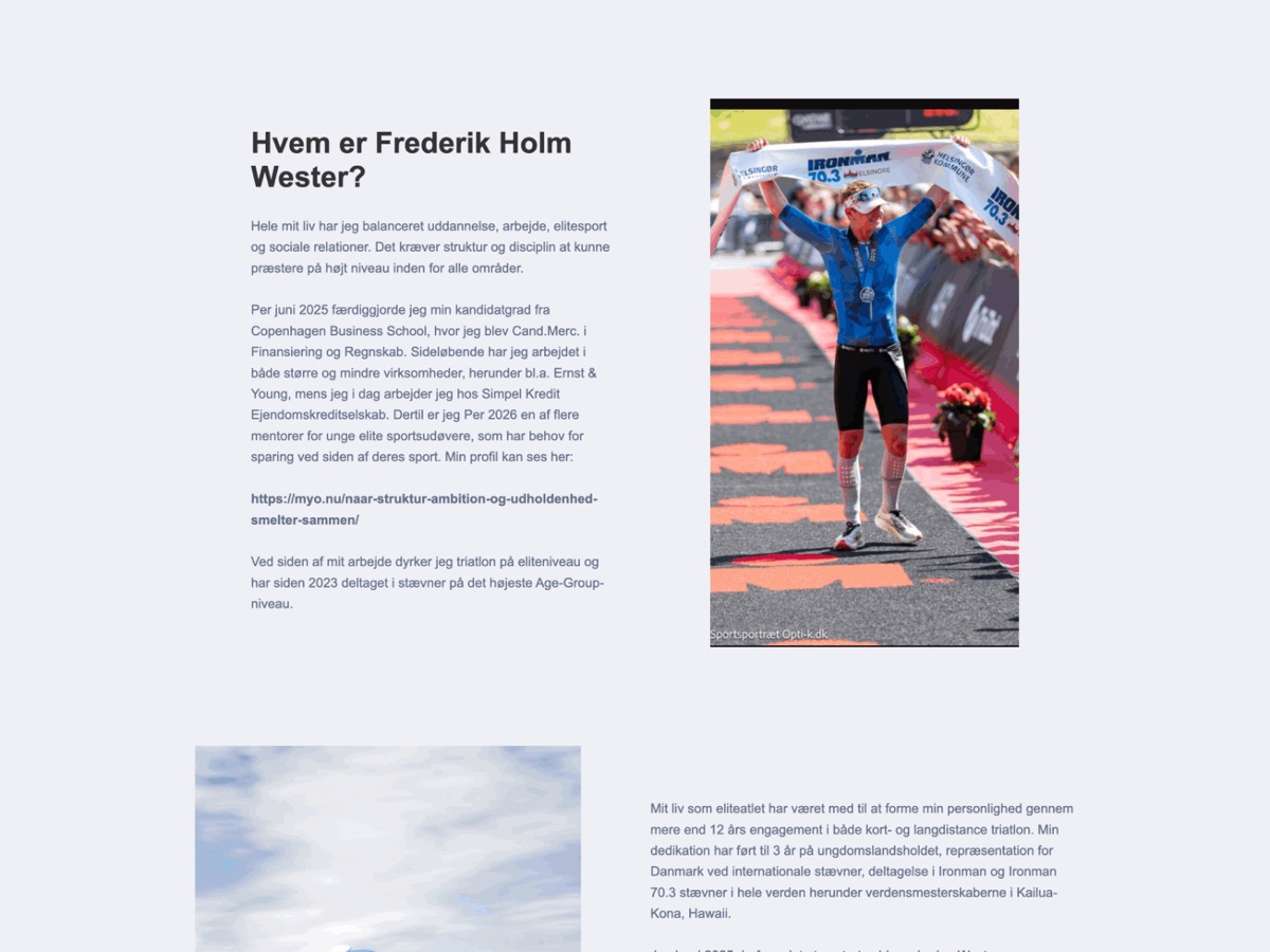 Wester Performance – om Frederik